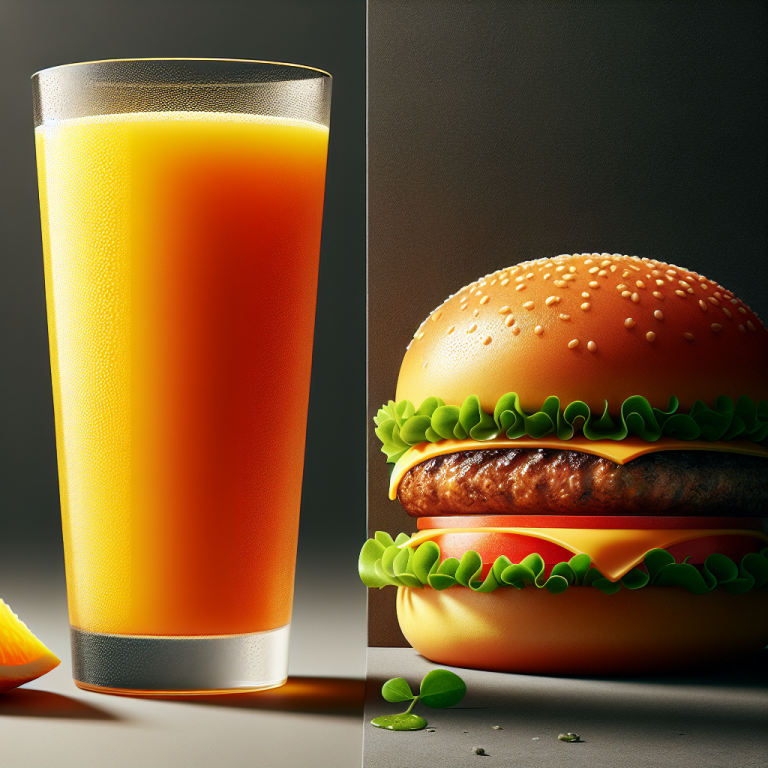 Burger King Orange Juice