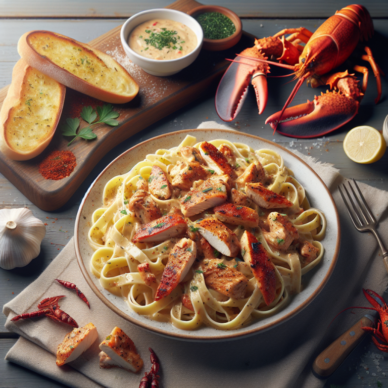 Cajun Chicken Alfredo Red Lobster