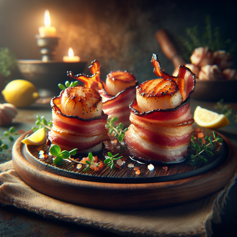 Red Lobster Bacon Wrapped Scallops