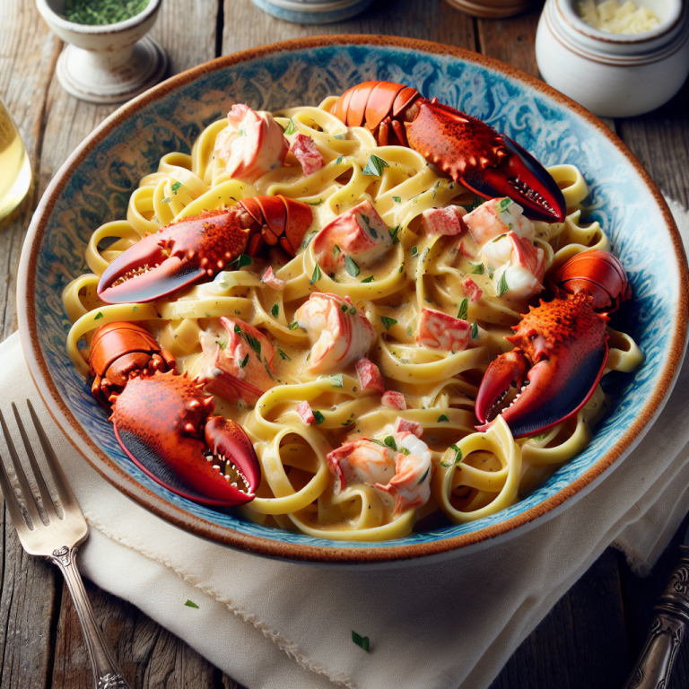 Red Lobster Crab Linguini