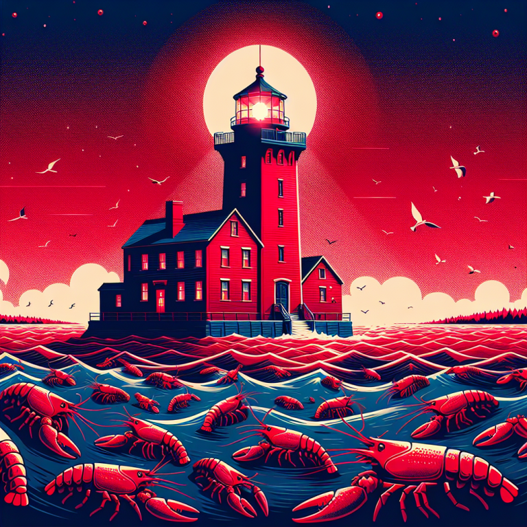 Red Lobster Lighthouse