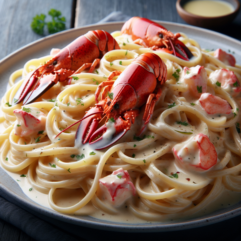 Red Lobster Linguini Alfredo