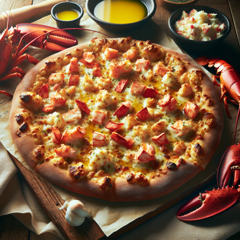 Red Lobster Lobster Pizza