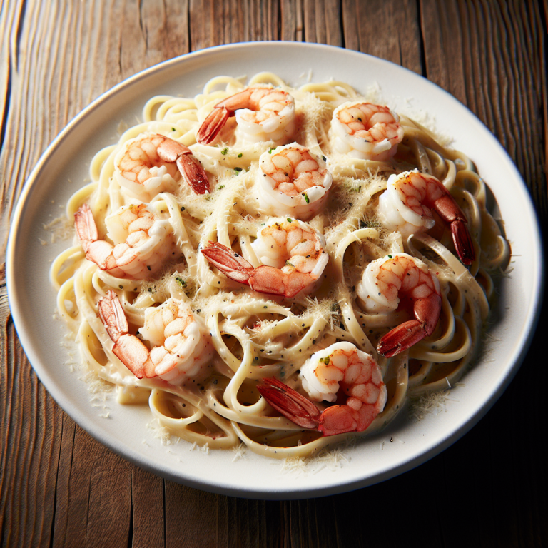 Red Lobster Shrimp Linguini Alfredo Full Portion