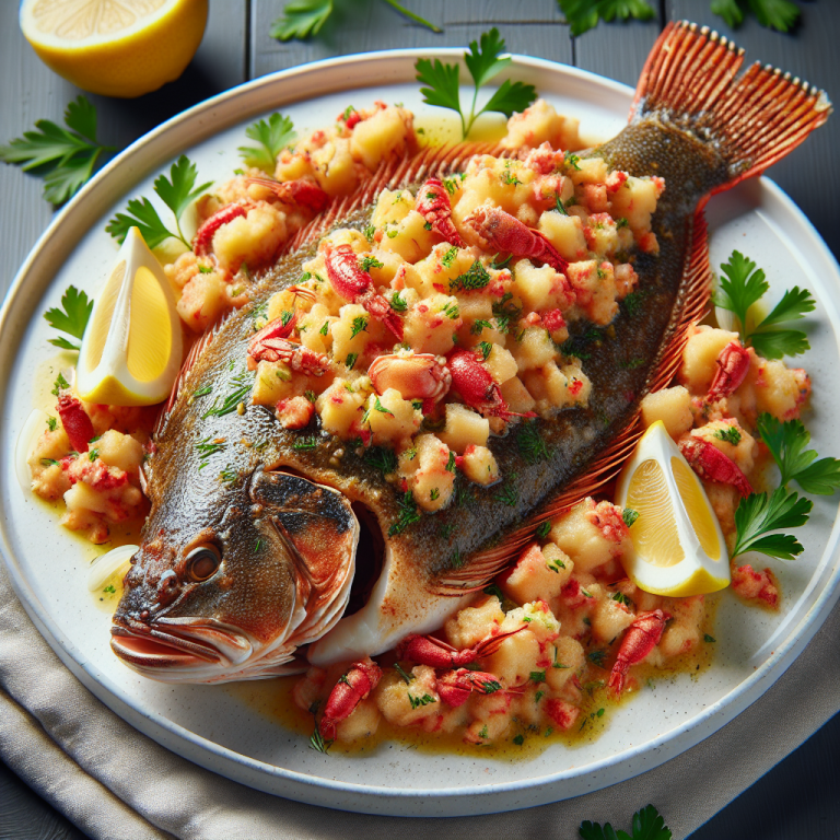 Red Lobster Stuffed Flounder