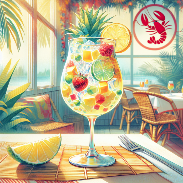 Tropical White Sangria Red Lobster