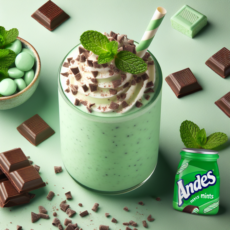 Arbyʼs Andes Mint Shake