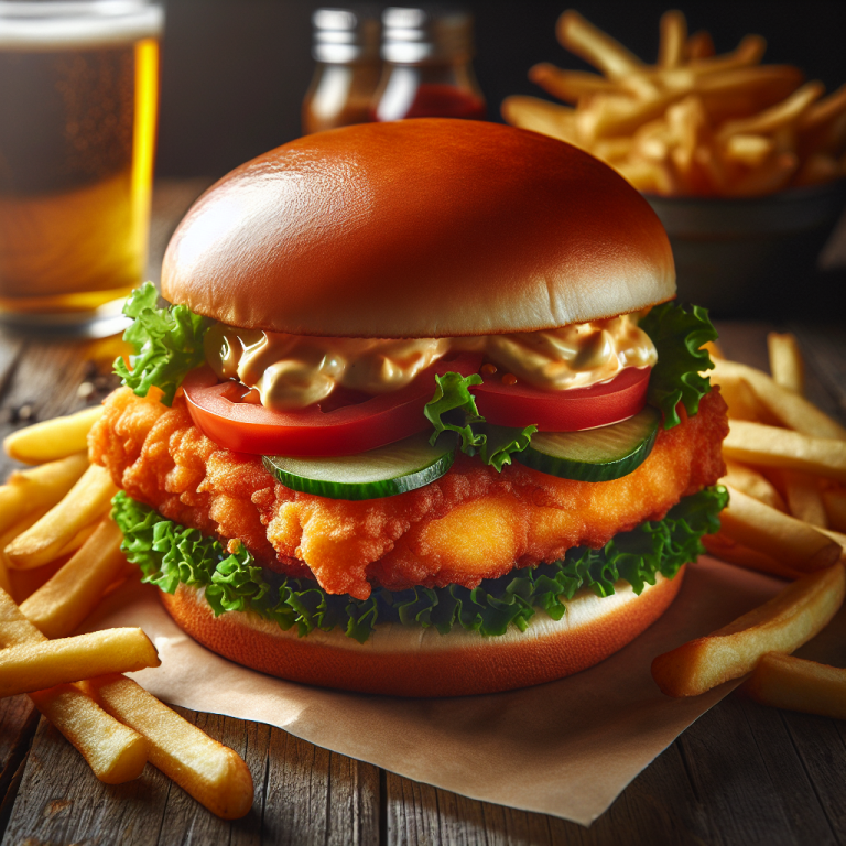 Arbyʼs Beer Battered Fish Sandwich