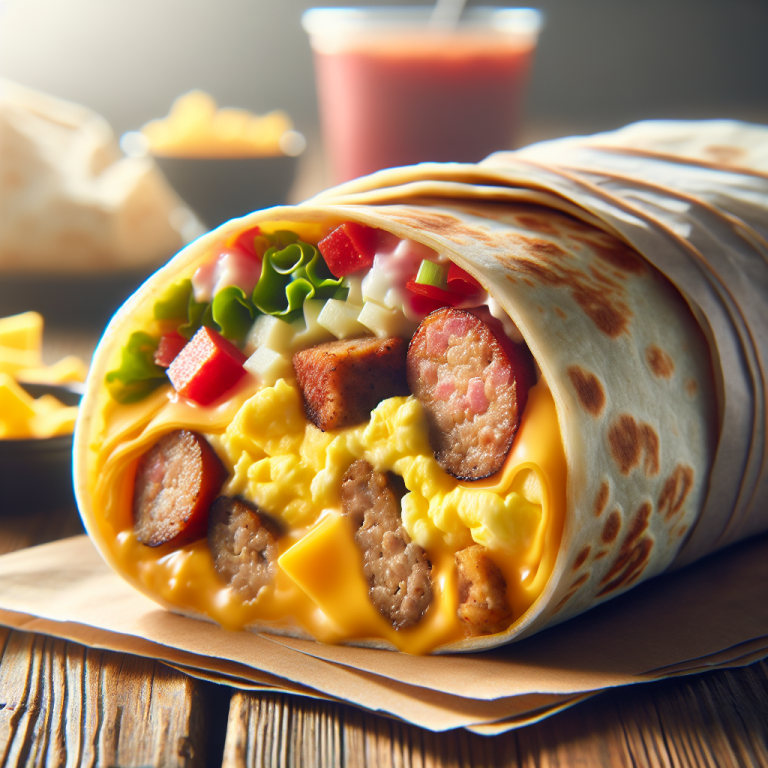 Arbyʼs Breakfast Burrito