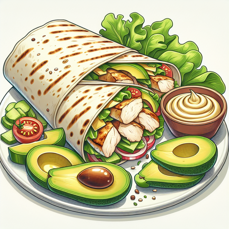 Arbyʼs Chicken Avocado Wrap