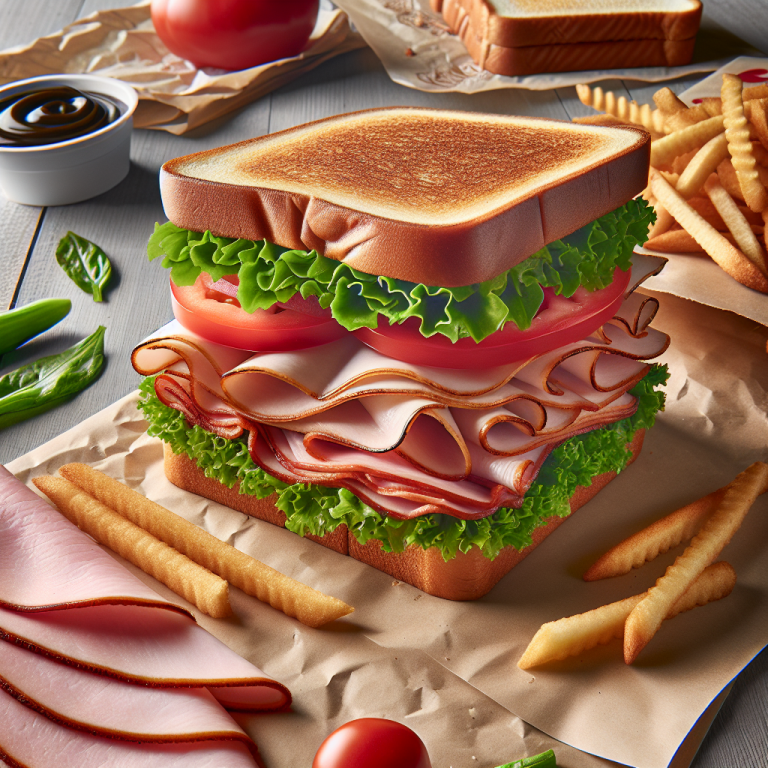 Arbyʼs Club Sandwich