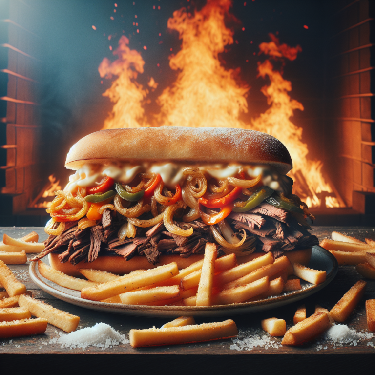 Arbyʼs Fire Roasted Philly