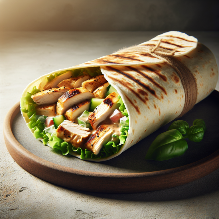 Arbyʼs Grilled Chicken Wrap