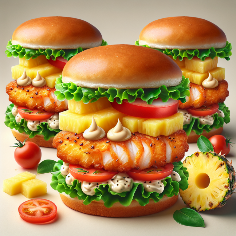 Arbyʼs Hawaiian Fish Sandwich