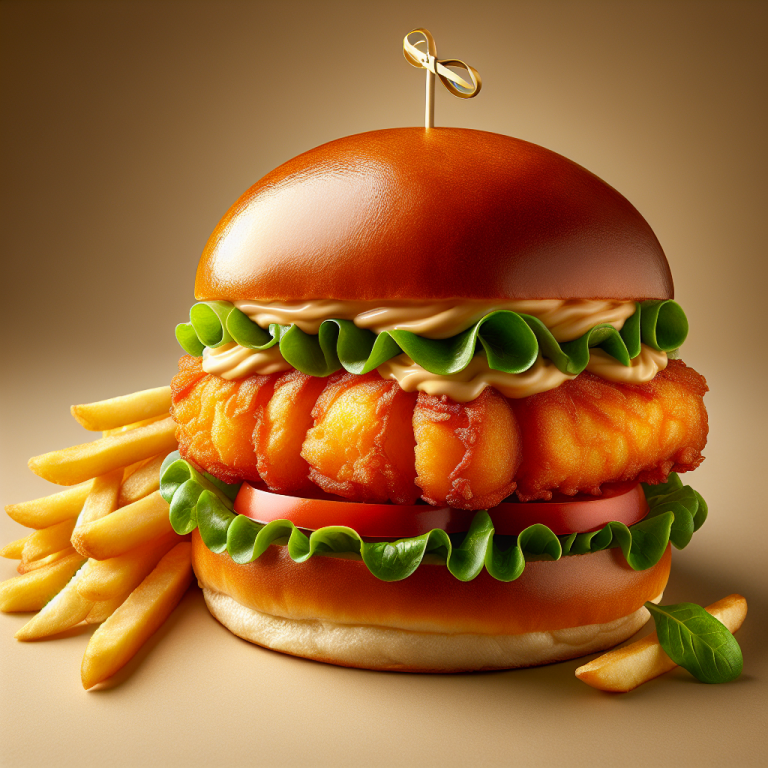 ArbyʼS King Hawaiian Fish Sandwich