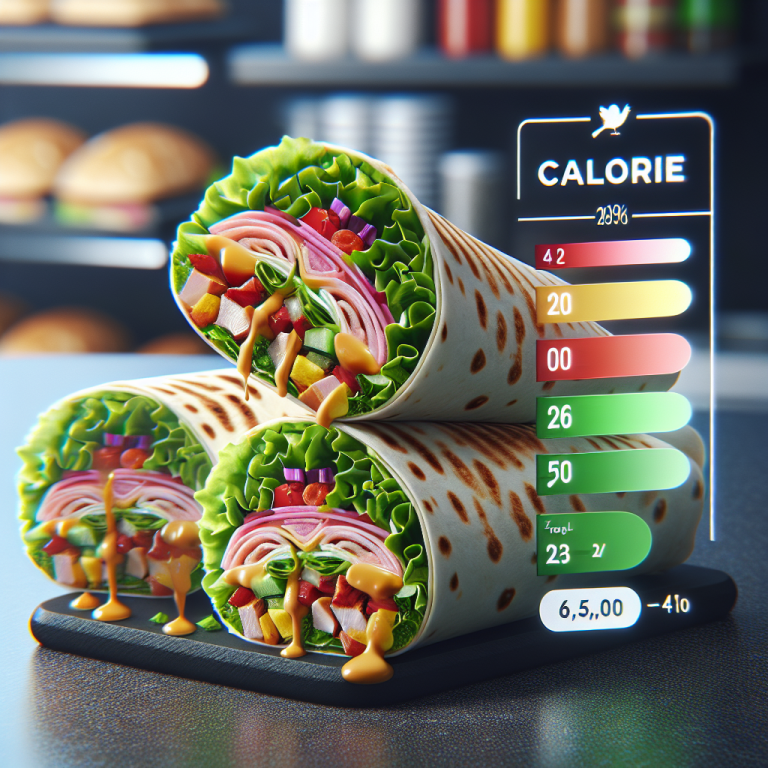 Arbyʼs Market Fresh Wraps Calories