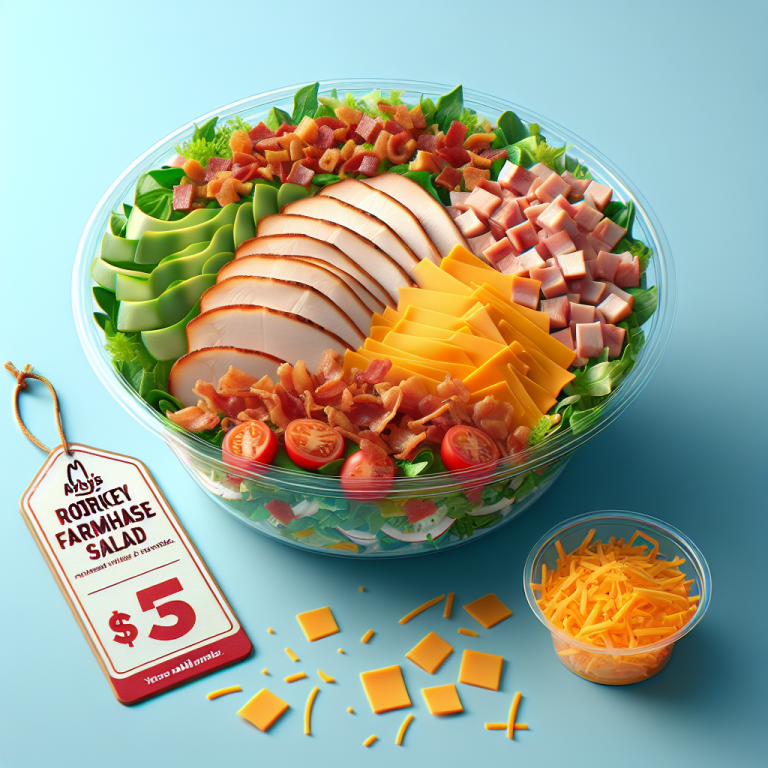 ArbyʼS Roast Turkey Farmhouse Salad Price