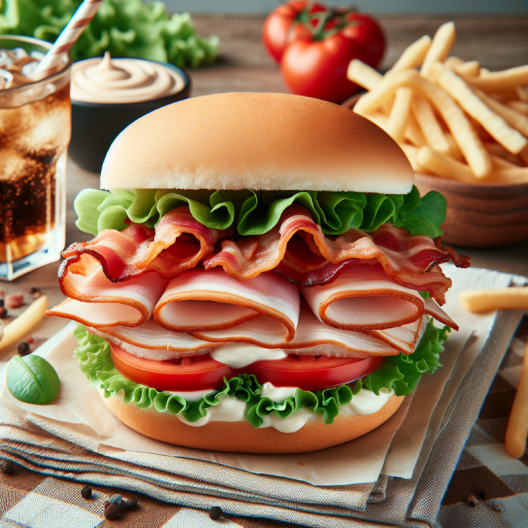 Arbyʼs Turkey Bacon Sandwich