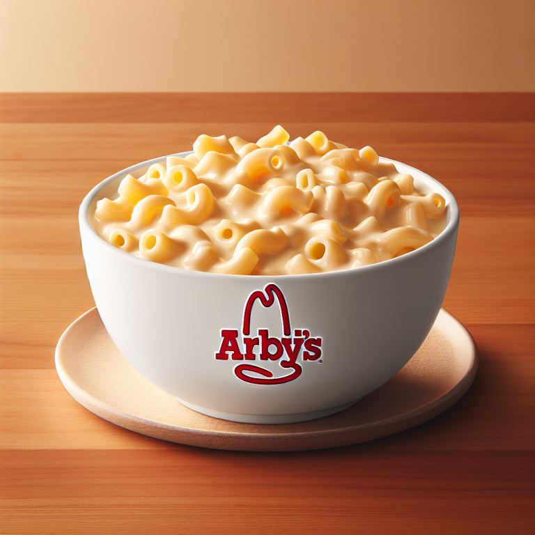 Arbyʼs White Cheddar Mac And Cheese