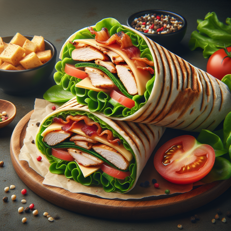 Chicken Club Wrap Arbyʼs Calories