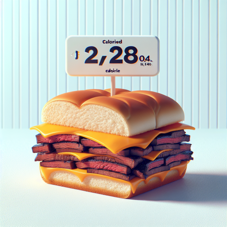 How Many Calories In Arbyʼs Beef And Cheddar