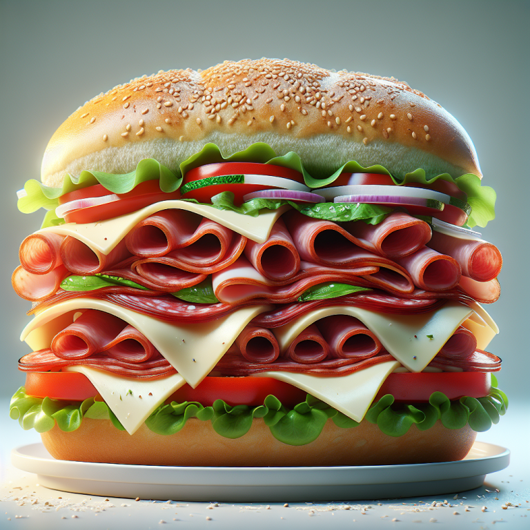 Loaded Italian Sandwich Arbyʼs