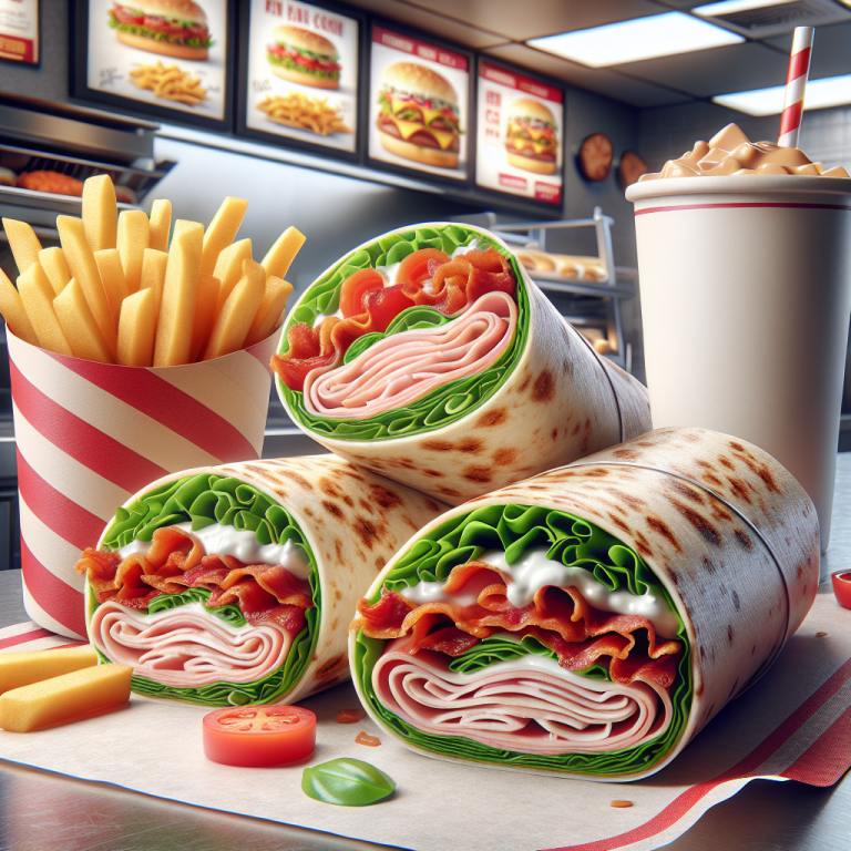 Turkey Bacon Ranch Wrap Arbyʼs