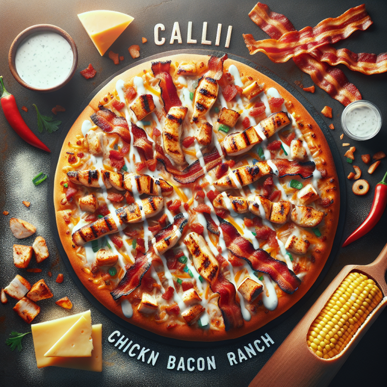 Cali Chicken Bacon Ranch Dominoʼs