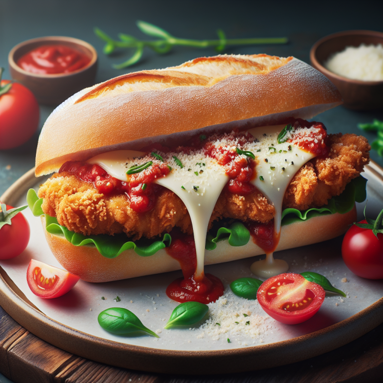 Chicken Parmesan Sandwich Dominoʼs