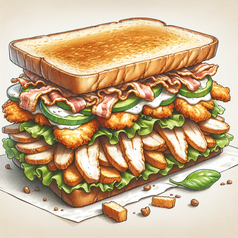 DominoʼS Chicken Bacon Ranch Sandwich