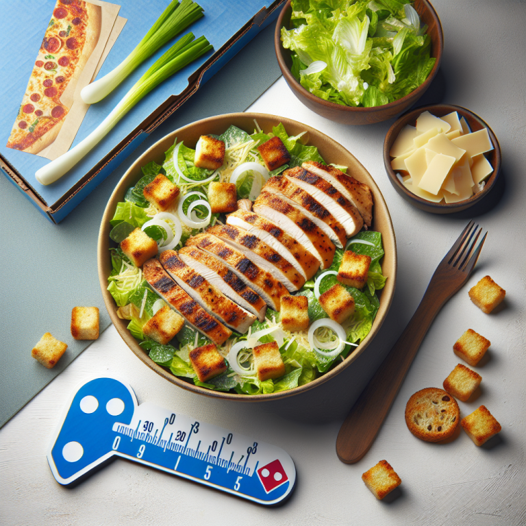 DominoʼS Chicken Caesar Salad Calories