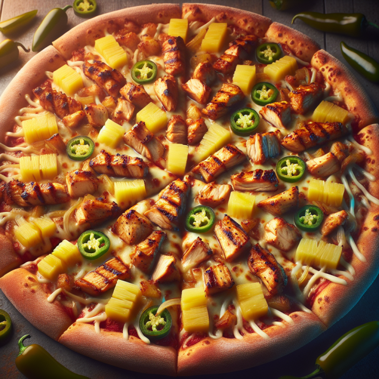 Dominoʼs Chicken Pineapple Jalapeno