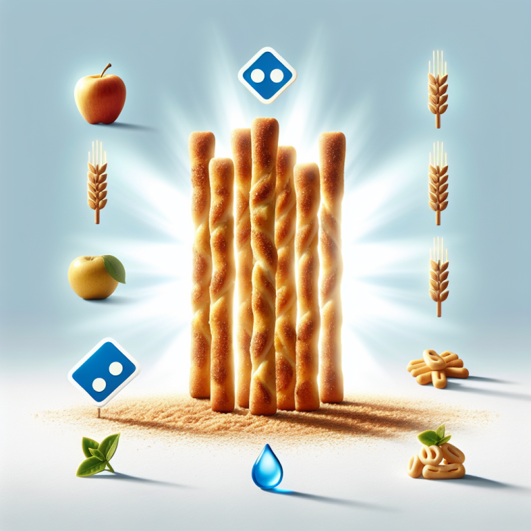 DominoʼS Cinna Stix Nutrition