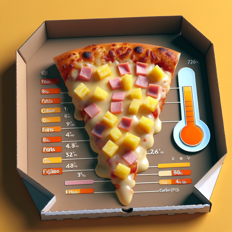 Dominoʼs Hawaiian Pizza Calories