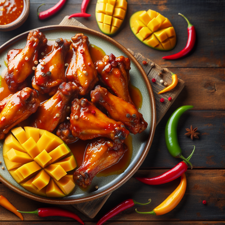 DominoʼS Mango Habanero Wings