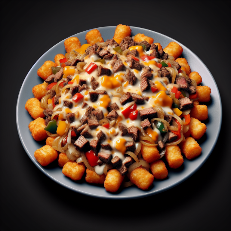 Dominoʼs Philly Cheese Steak Tots