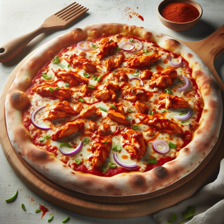 Dominoʼs Pizza Buffalo Chicken Pizza