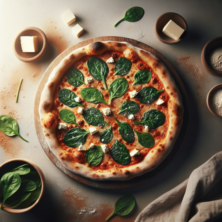 Dominoʼs Spinach & Feta Hand Tossed Pizza