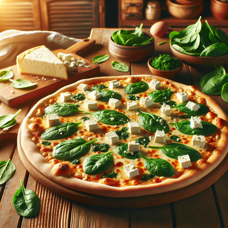 DominoʼS Spinach And Feta Pizza