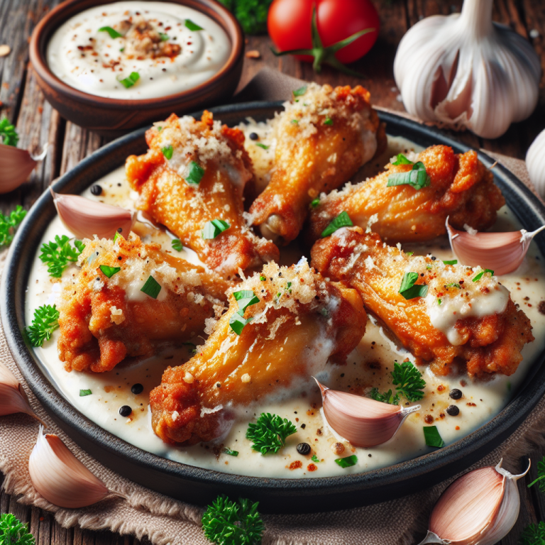 Garlic Parmesan Wings Dominoʼs