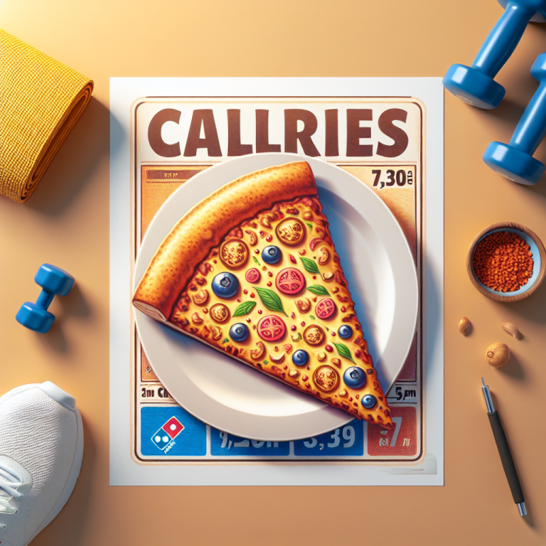 How Many Calories In A Dominoʼs Pizza