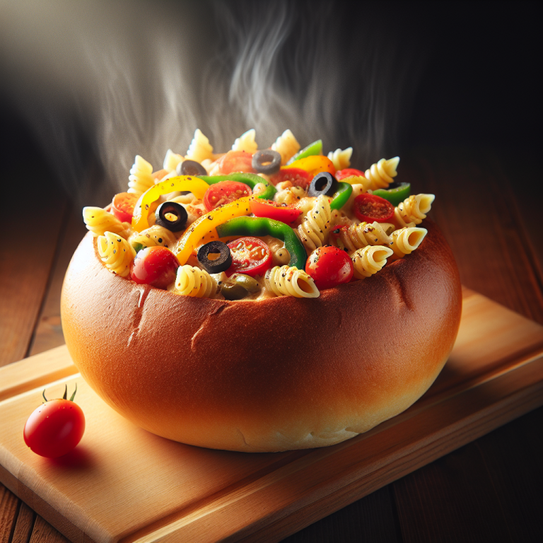 Pasta Primavera DominoʼS Bread Bowl