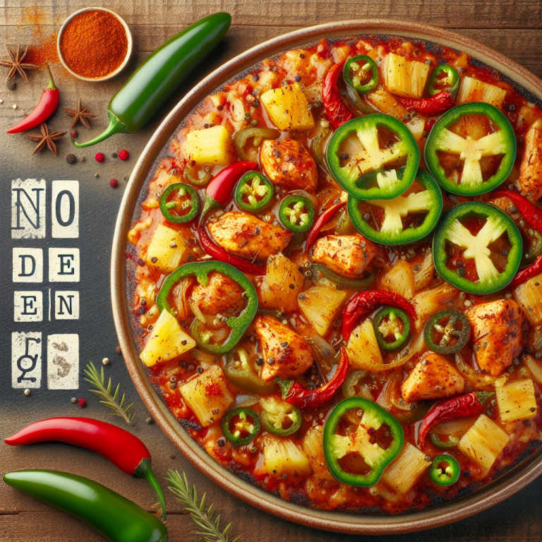 Spicy Jalapeno Pineapple Chicken Dominoʼs