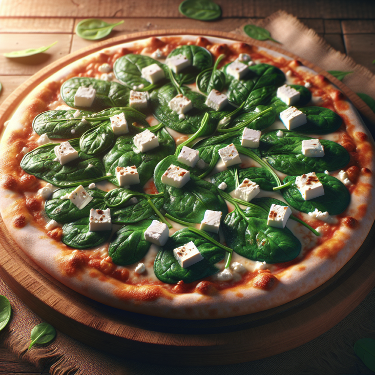 Spinach Feta Dominoʼs Pizza