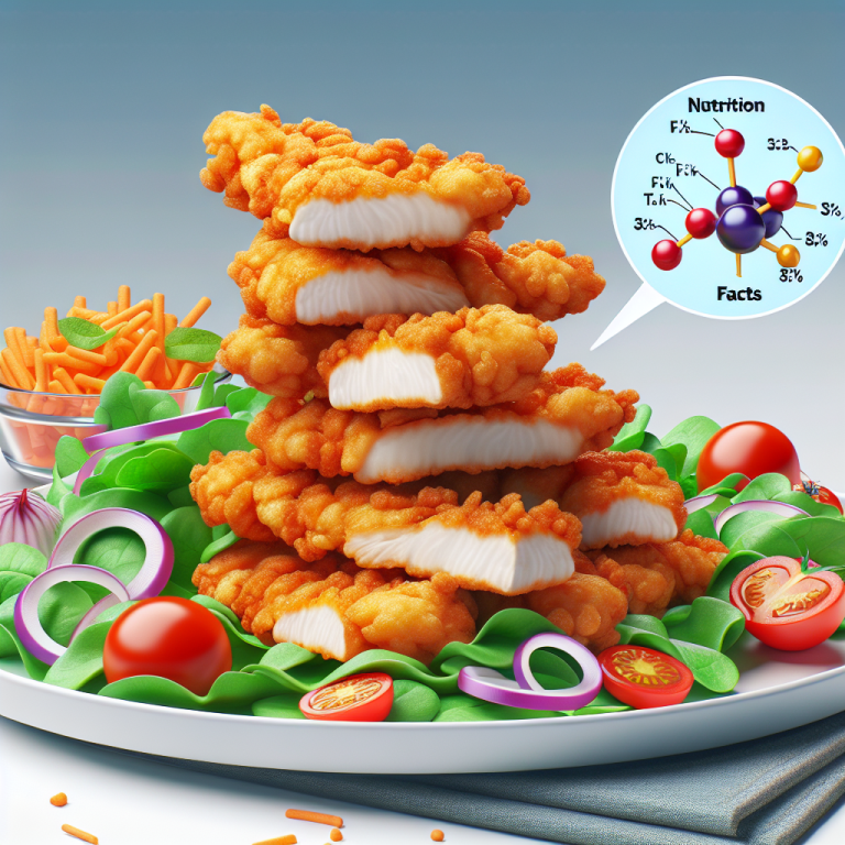 Kfc Chicken Tender Nutrition