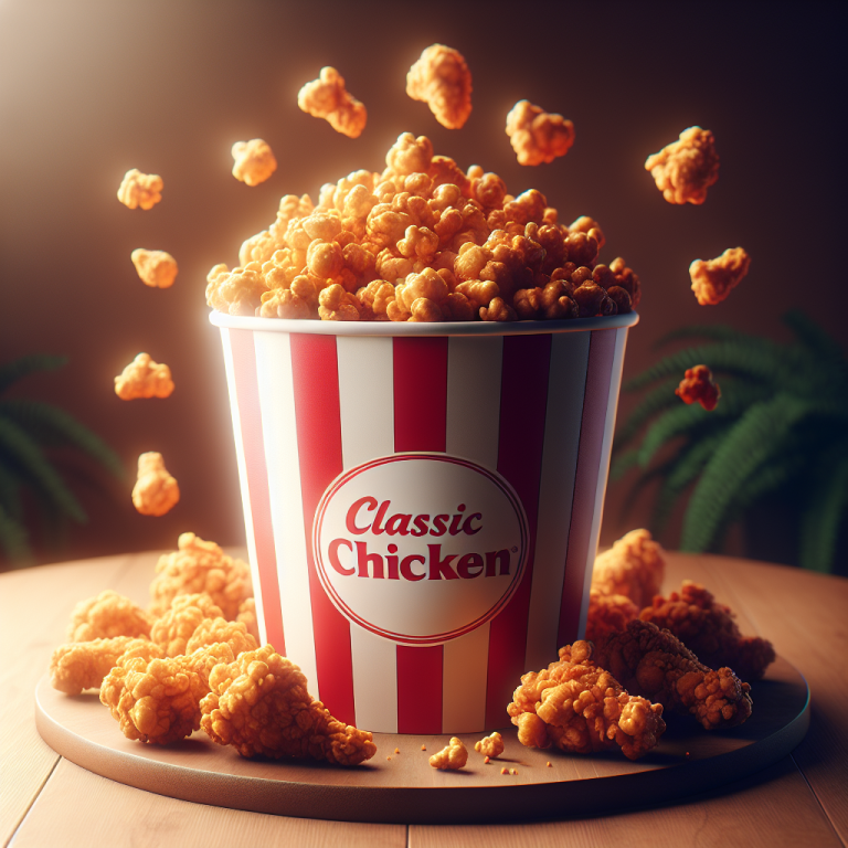 Kfc Large Popcorn Chicken