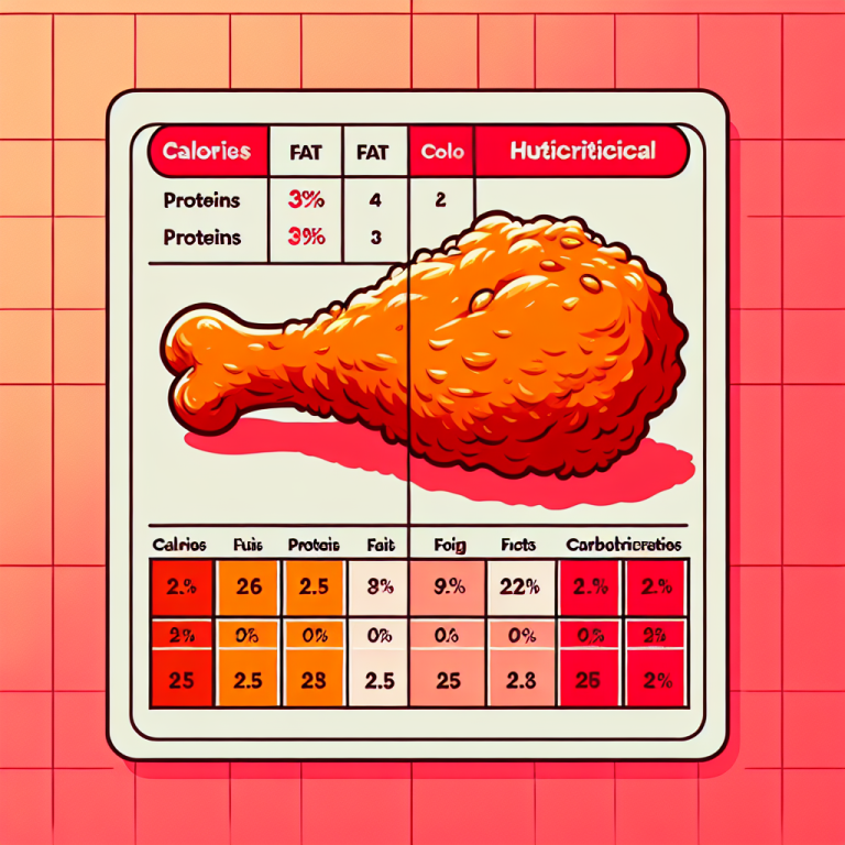 Kfc Leg Calories