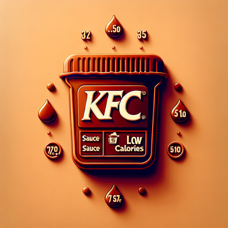 Kfc Sauce Calories