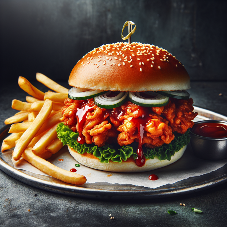 Kfc Spicy Chicken Sandwich Calories