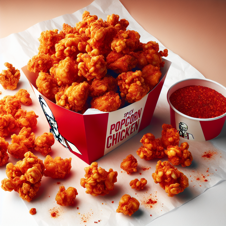 Kfc Spicy Popcorn Chicken